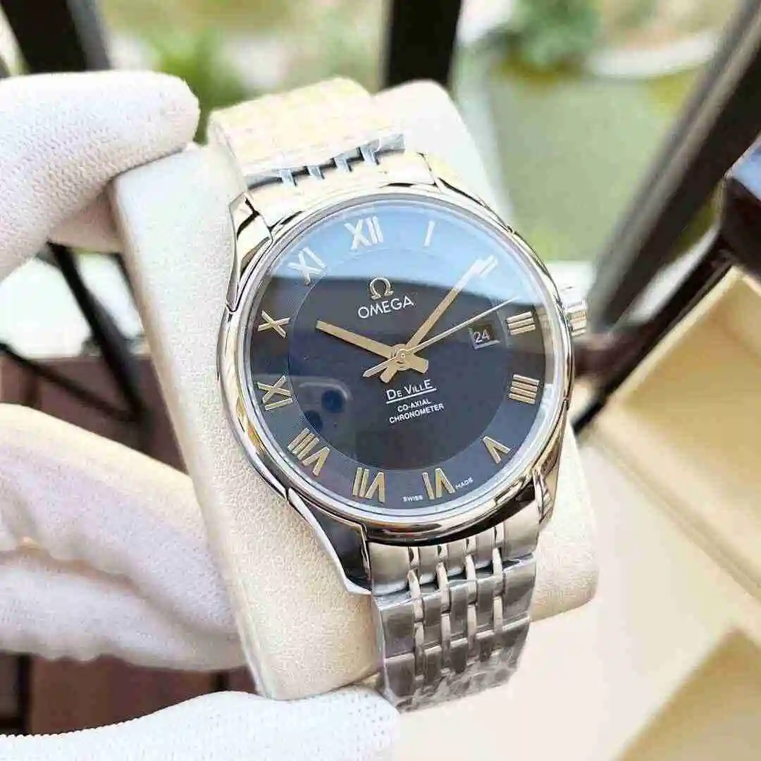 General Watches Omega Watch Men's Watch Paired with Original Fully Automatic Mechanical Movement Top Grade 316 Precision Steel Case with Mineral Super Strong Mirror Diameter 40mm KK05800 1 view 7