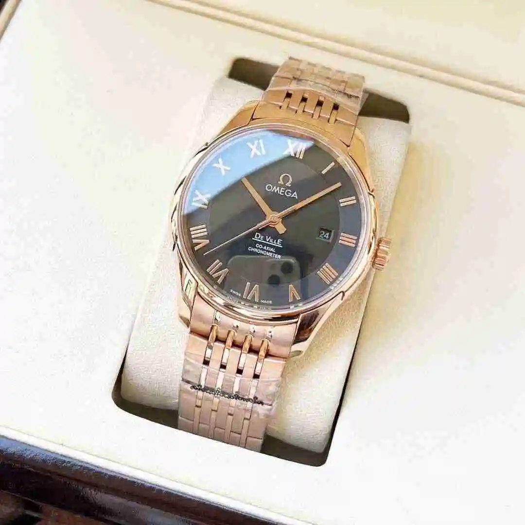 General Watches Omega Watch Men's Watch Paired with Original Fully Automatic Mechanical Movement Top Grade 316 Precision Steel Case with Mineral Super Strong Mirror Diameter 40mm KK05800 1 view 9