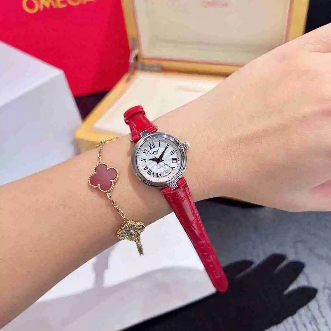 General Watches Tianshuo Watch Women's Watch Paired with Original Fully Automatic Mechanical Movement Top grade 316 Precision Steel Case with Mineral Super Strong Mirror Diameter 26mm KK02750 2 view 4