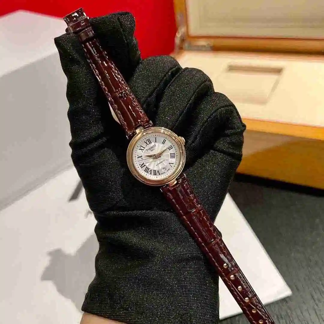 General Watches Tianshuo Watch Women's Watch Paired with Original Fully Automatic Mechanical Movement Top grade 316 Precision Steel Case with Mineral Super Strong Mirror Diameter 26mm KK02750 2 view 7
