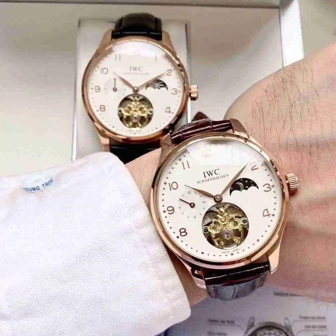General Watches IWC Wanguo Watch Men's Watch Paired with Original Fully Automatic Mechanical Movement Top Grade 316 Precision Steel Case with Mineral Super Strong Mirror Diameter 42mm KK05 2 view 7