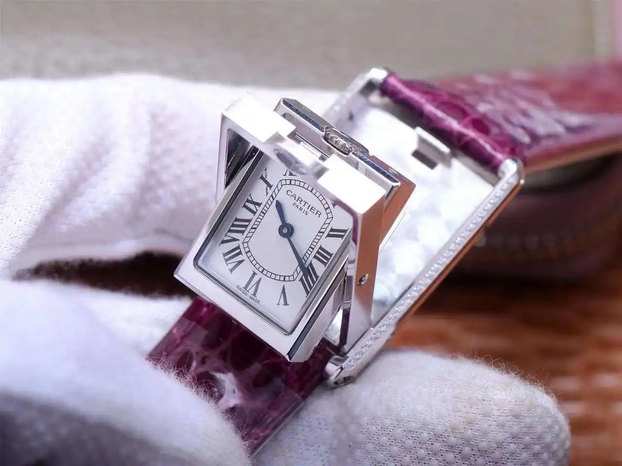 General Watches Women's watch with original fully automatic mechanical movement, top-grade 316 stainless steel case and strap, mineral super mirror, diameter 31mm KK06050 4 view 7