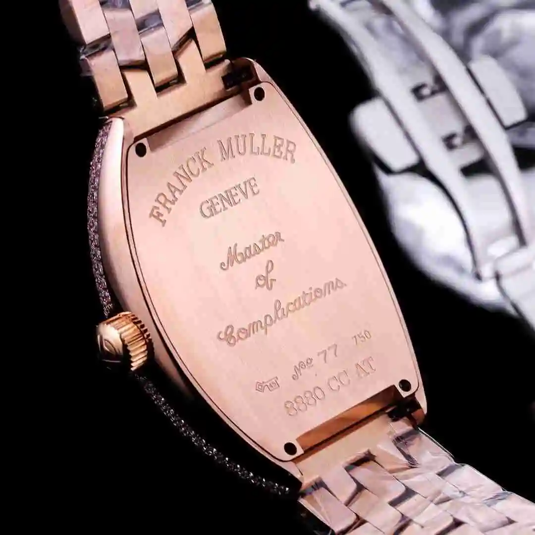 General Watches Franck Muller Frank Watch Men's Watch Paired with Original Fully Automatic Mechanical Movement Top Grade 316 Precision Steel Case with Mineral Super Strong Mirror Diameter 40mm KK04250 2 view 3