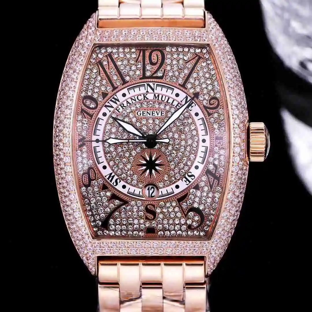 General Watches Franck Muller Frank Watch Men's Watch Paired with Original Fully Automatic Mechanical Movement Top Grade 316 Precision Steel Case with Mineral Super Strong Mirror Diameter 40mm KK04250 2 view 7