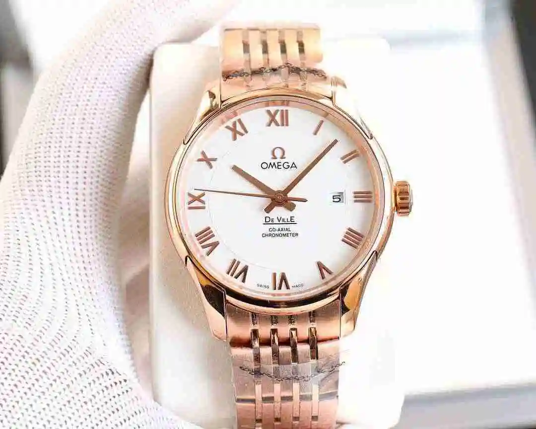 General Watches Omega Watch Men's Watch Paired with Original Fully Automatic Mechanical Movement Top Grade 316 Precision Steel Case with Mineral Super Strong Mirror Diameter 40mm KK05800 4 view 9