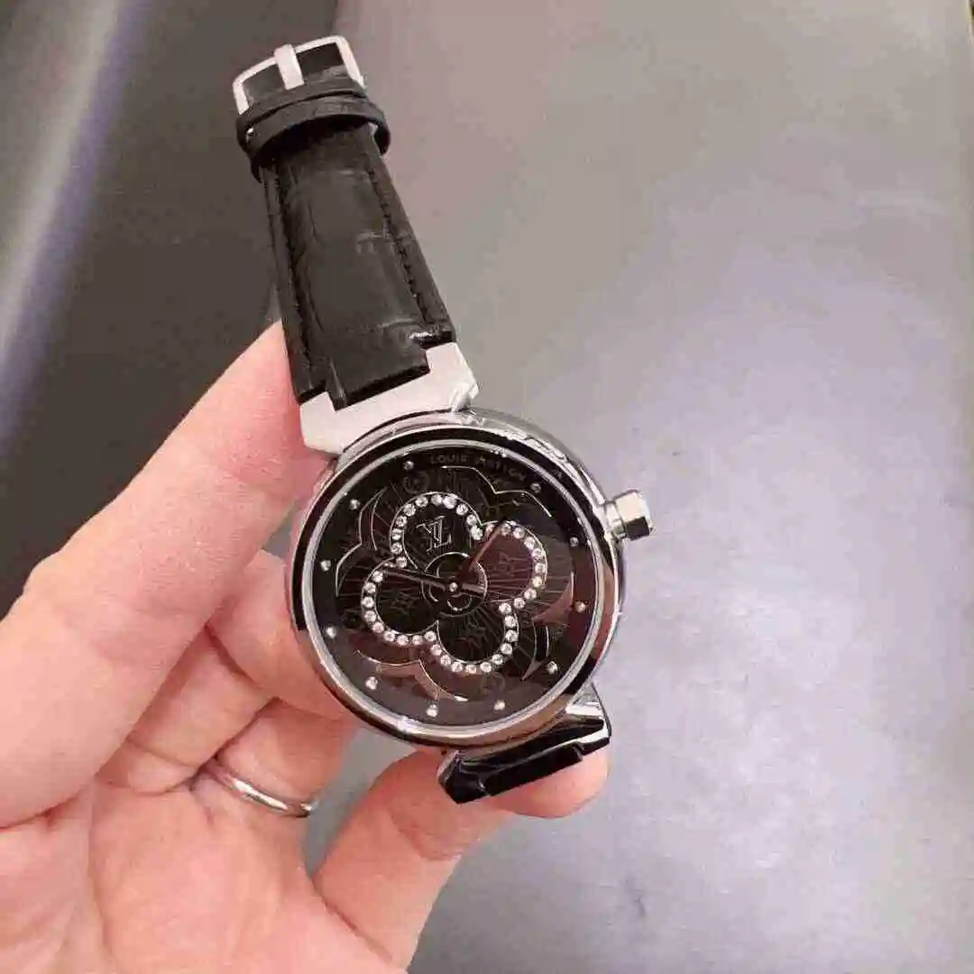 General Watches LV watch for women with original fully automatic mechanical movement, top grade 316 precision steel case with mineral super strong mirror surface KK02350 view 6