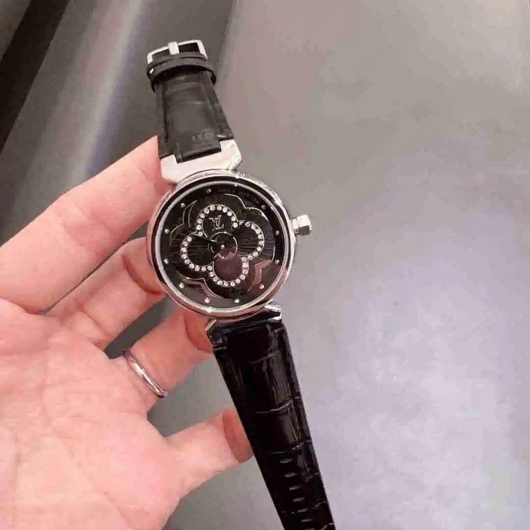 General Watches LV watch for women with original fully automatic mechanical movement, top grade 316 precision steel case with mineral super strong mirror surface KK02350 view 8
