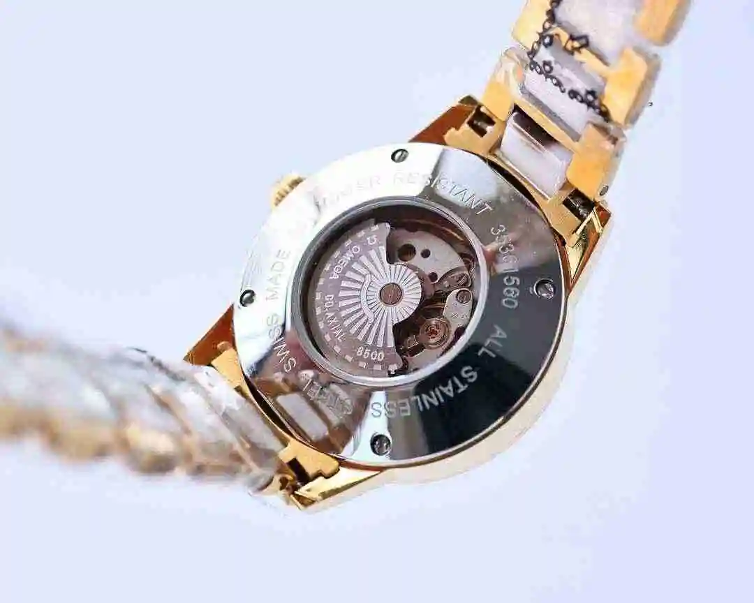 General Watches Omega Watch Women's Watch Paired with Original Fully Automatic Mechanical Movement Top Grade 316 Precision Steel Case with Mineral Super Strong Mirror Diameter 33mm kk07500 view 4