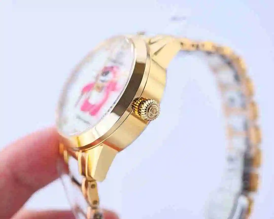 General Watches Omega Watch Women's Watch Paired with Original Fully Automatic Mechanical Movement Top Grade 316 Precision Steel Case with Mineral Super Strong Mirror Diameter 33mm kk07500 view 6