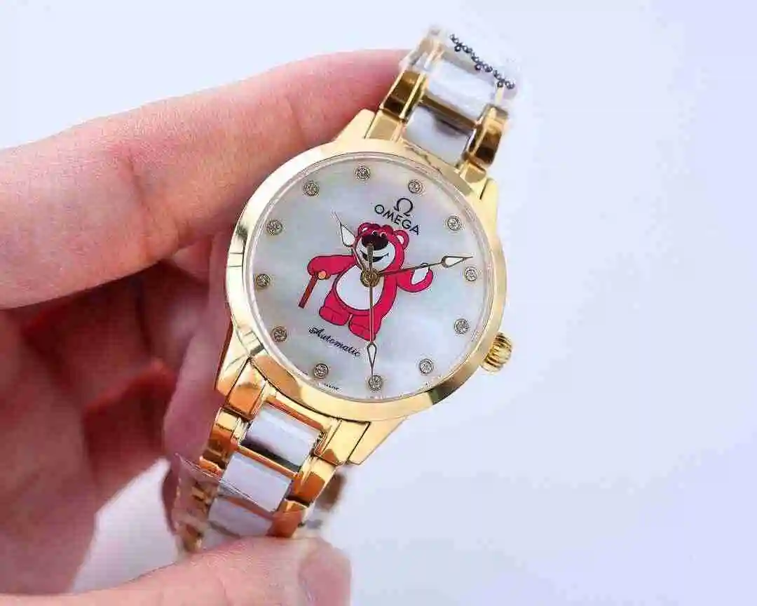 General Watches Omega Watch Women's Watch Paired with Original Fully Automatic Mechanical Movement Top Grade 316 Precision Steel Case with Mineral Super Strong Mirror Diameter 33mm kk07500 view 8