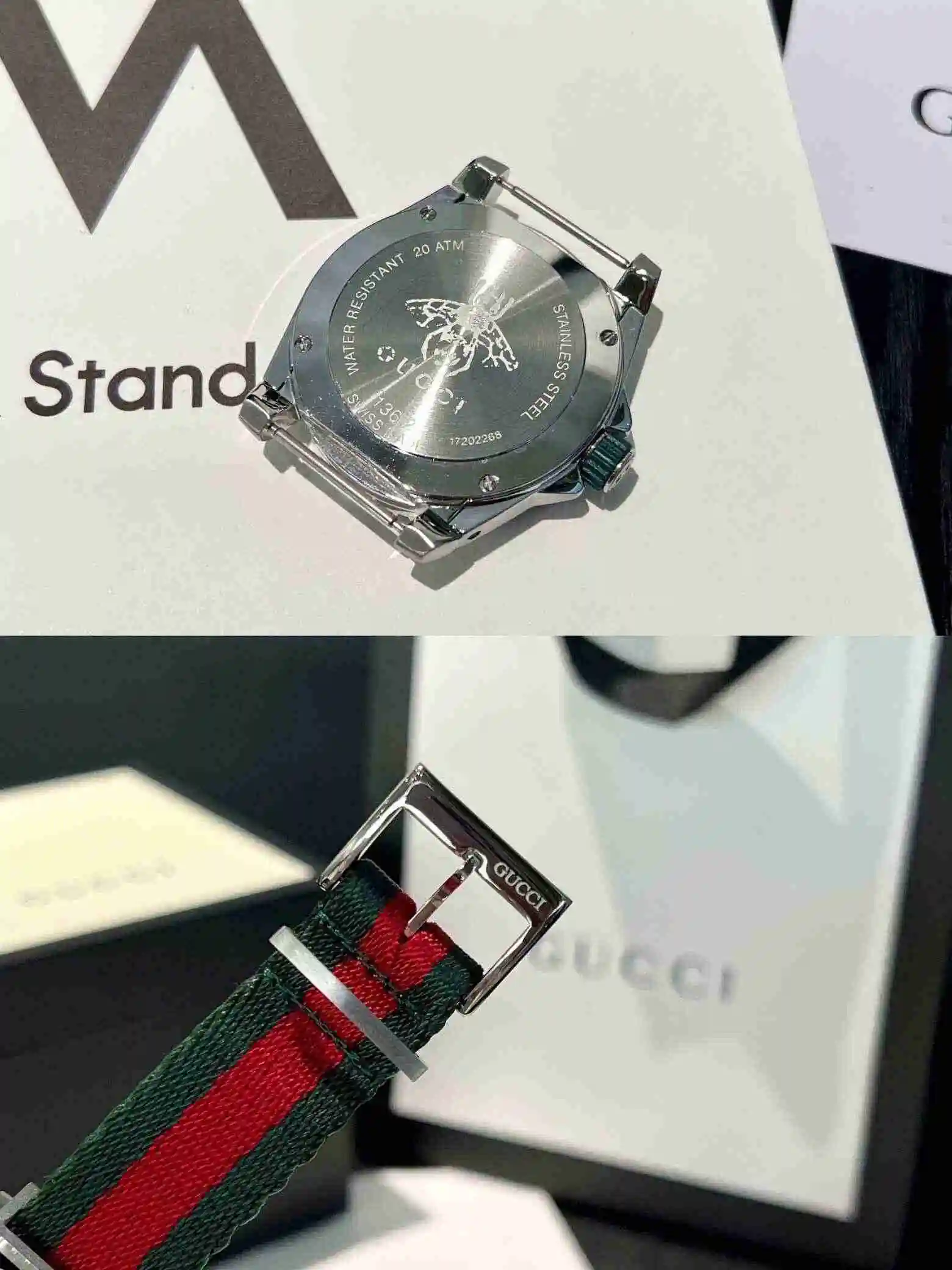 General Watches GUCCI Gucci Watch Couple Watch Paired with Original Fully Automatic Mechanical Movement Top grade 316 Precision Steel Case Case with Mineral Super Strong Mirror Diameter 40mm KK04250 4 view 2
