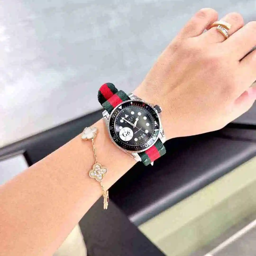 General Watches GUCCI Gucci Watch Couple Watch Paired with Original Fully Automatic Mechanical Movement Top grade 316 Precision Steel Case Case with Mineral Super Strong Mirror Diameter 40mm KK04250 4 view 8