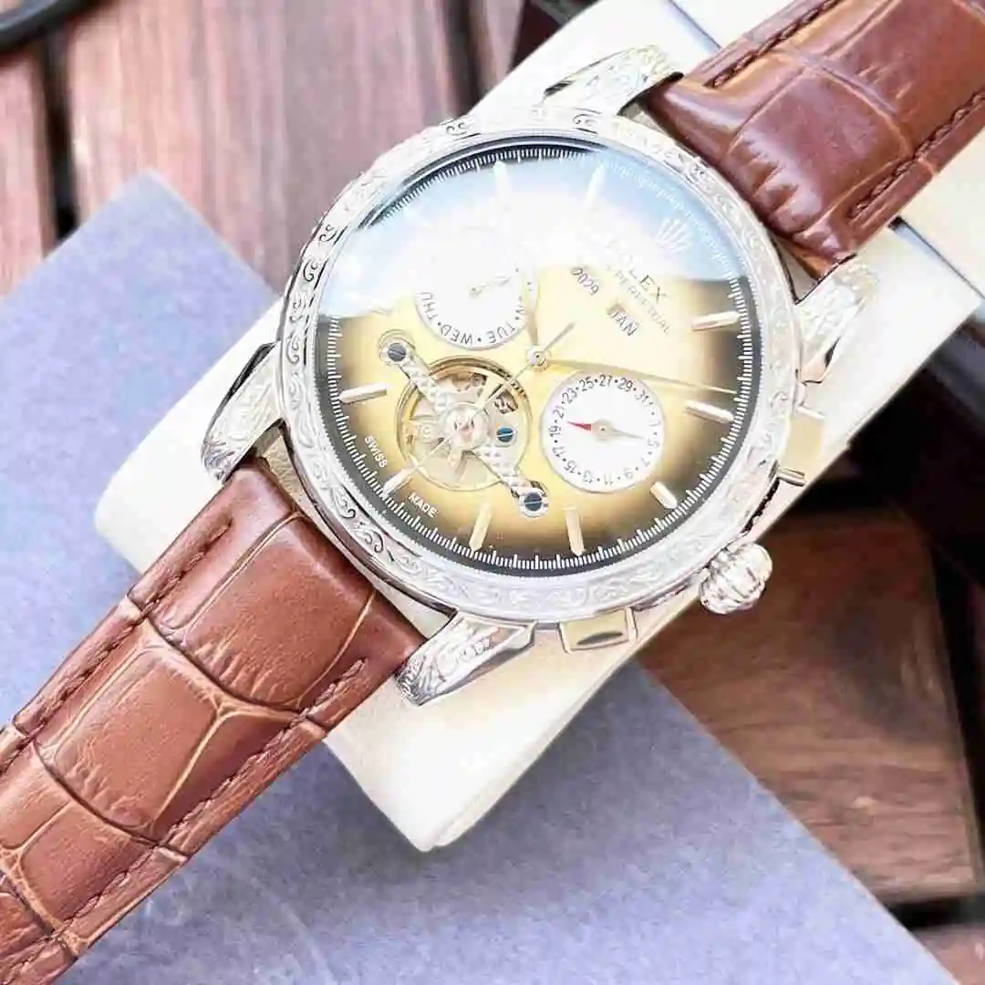 General Watches Rolex Watch Men's Watch Paired with Original Fully Automatic Mechanical Movement Top Grade 316 Precision Steel Case with Mineral Super Strong Mirror Diameter 42mm KK05850 view 4