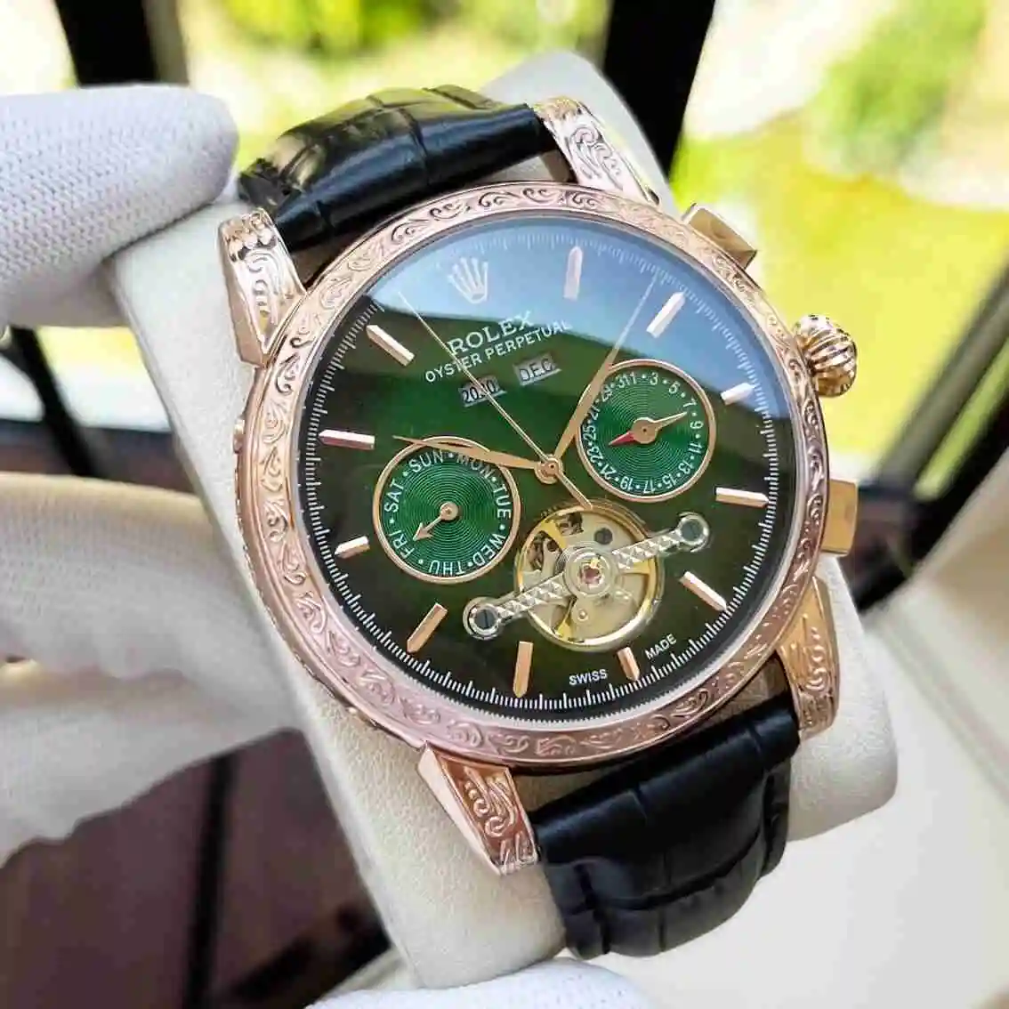 General Watches Rolex Watch Men's Watch Paired with Original Fully Automatic Mechanical Movement Top Grade 316 Precision Steel Case with Mineral Super Strong Mirror Diameter 42mm KK05850 view 5