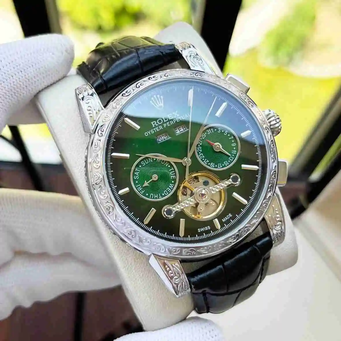 General Watches Rolex Watch Men's Watch Paired with Original Fully Automatic Mechanical Movement Top Grade 316 Precision Steel Case with Mineral Super Strong Mirror Diameter 42mm KK05850 view 6