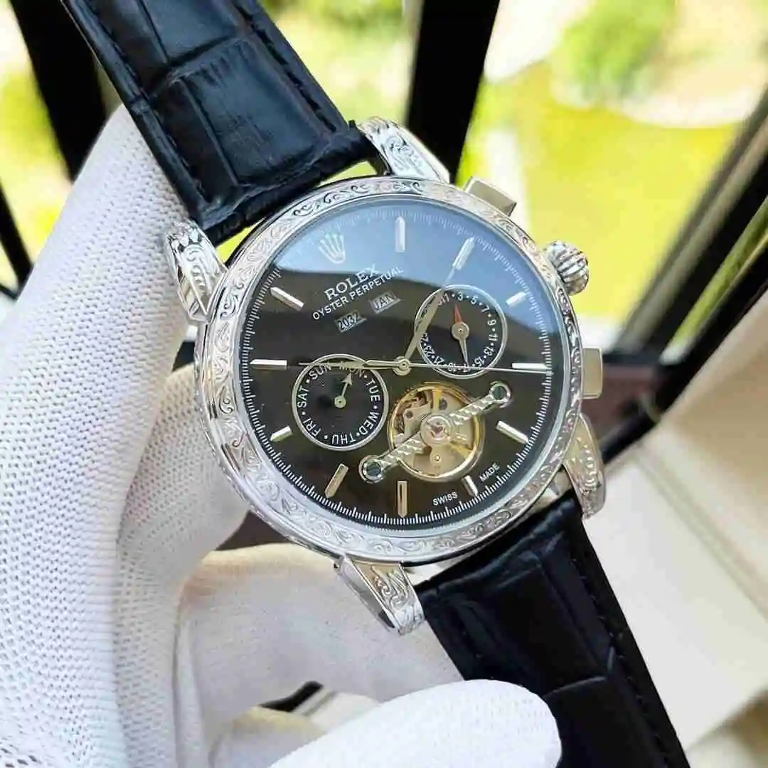 General Watches Rolex Watch Men's Watch Paired with Original Fully Automatic Mechanical Movement Top Grade 316 Precision Steel Case with Mineral Super Strong Mirror Diameter 42mm KK05850 view 7