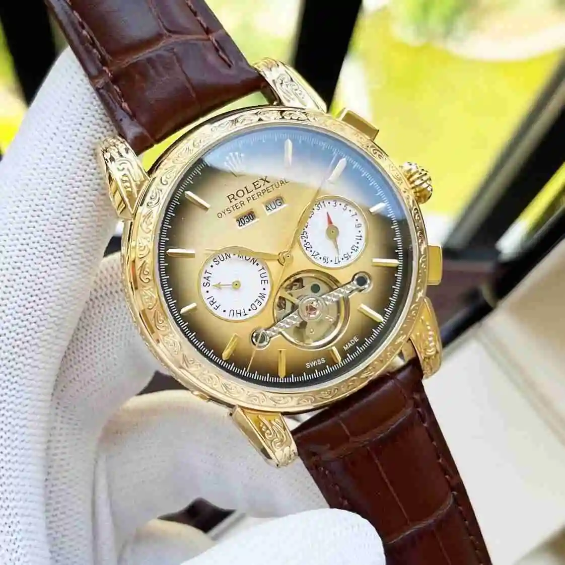 General Watches Rolex Watch Men's Watch Paired with Original Fully Automatic Mechanical Movement Top Grade 316 Precision Steel Case with Mineral Super Strong Mirror Diameter 42mm KK05850 view 8