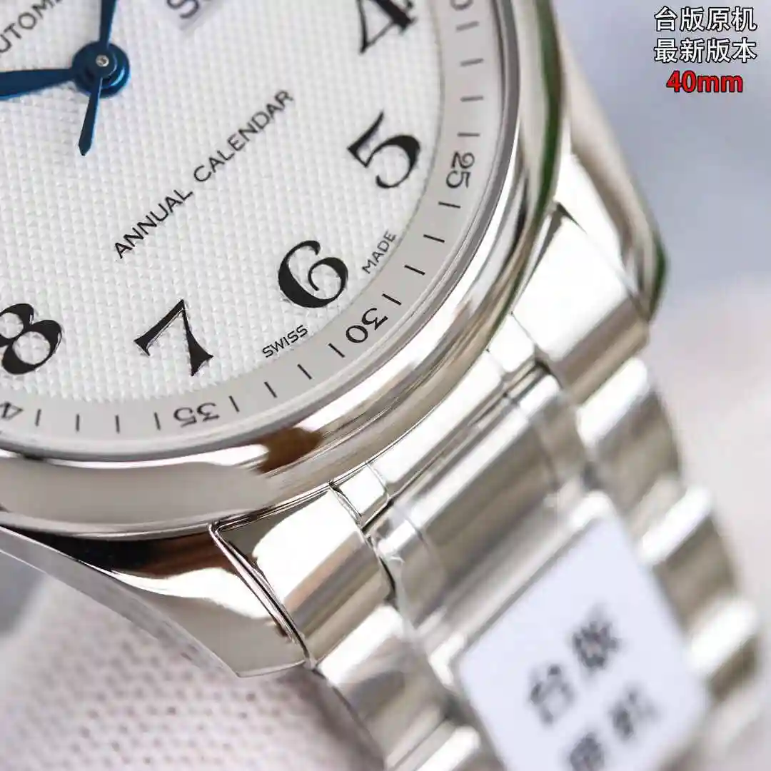 General Watches Longines watch for men with original fully automatic mechanical movement, top grade 316 precision steel case with mineral super strong mirror diameter 40mm kk018500 view 5