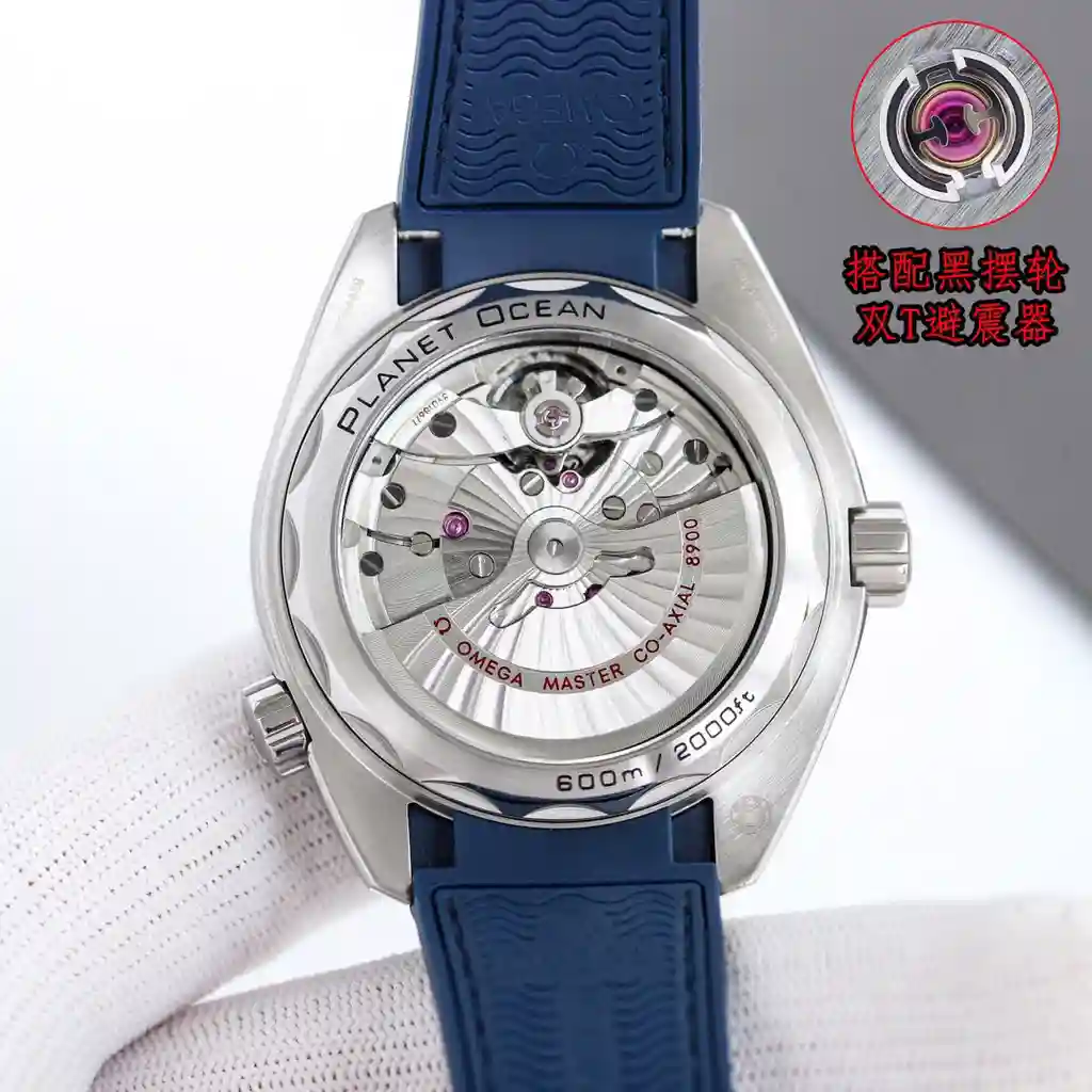 General Watches Omega Ou@mega watch men's watch with original fully automatic mechanical movement top 316 stainless steel case strap mineral super mirror diameter 43mm KK view 3