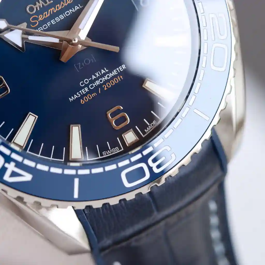 General Watches Omega Ou@mega watch men's watch with original fully automatic mechanical movement top 316 stainless steel case strap mineral super mirror diameter 43mm KK view 7