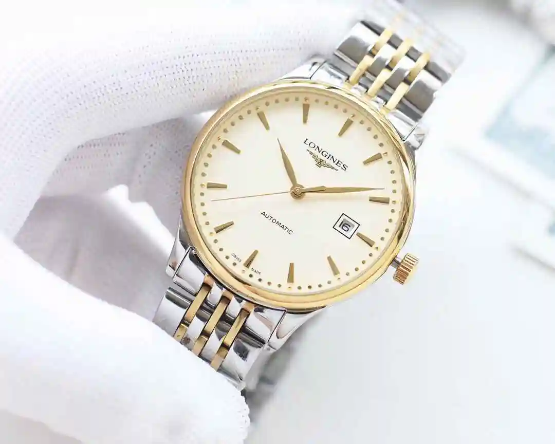 General Watches Longines Watch Men's Watch Paired with Original Fully Automatic Mechanical Movement Top Grade 316 Precision Steel Case with Mineral Super Strong Mirror Diameter 42mm KK04350 1 view 5