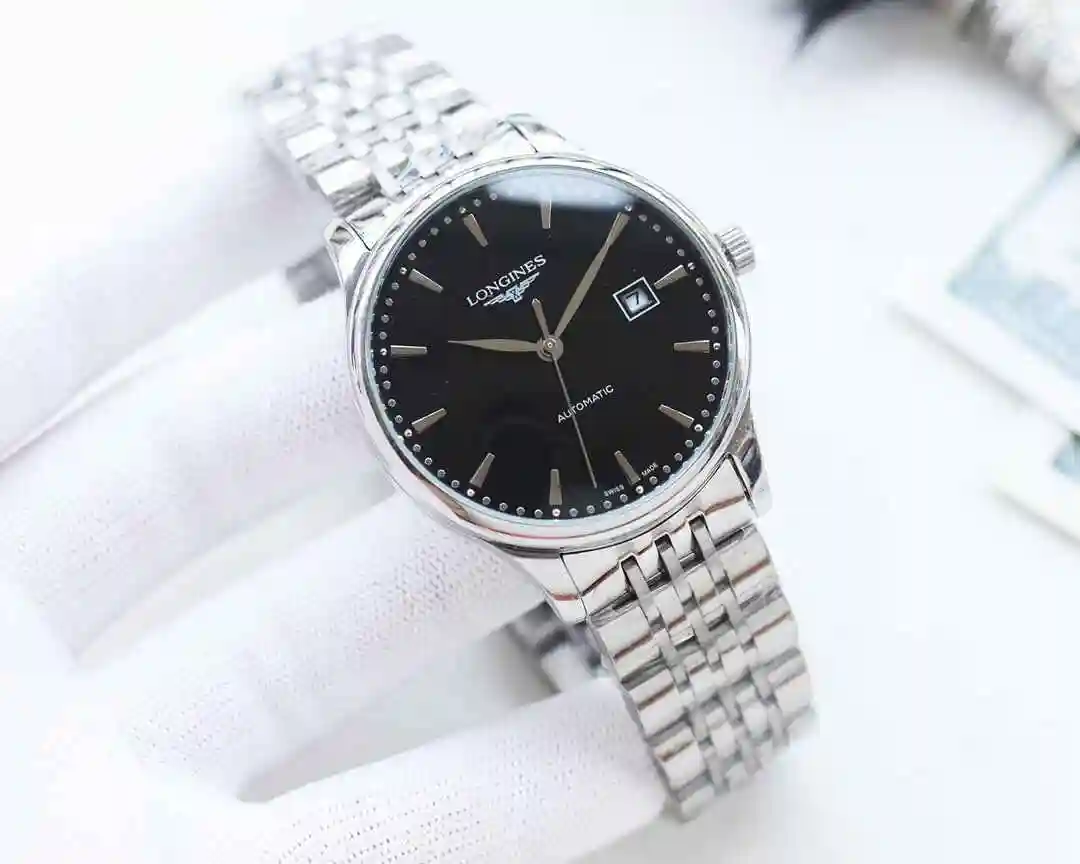 General Watches Longines Watch Men's Watch Paired with Original Fully Automatic Mechanical Movement Top Grade 316 Precision Steel Case with Mineral Super Strong Mirror Diameter 42mm KK04350 1 view 8