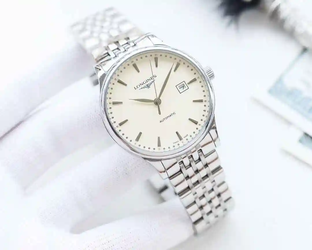 General Watches Longines Watch Men's Watch Paired with Original Fully Automatic Mechanical Movement Top Grade 316 Precision Steel Case with Mineral Super Strong Mirror Diameter 42mm KK04350 1 view 9