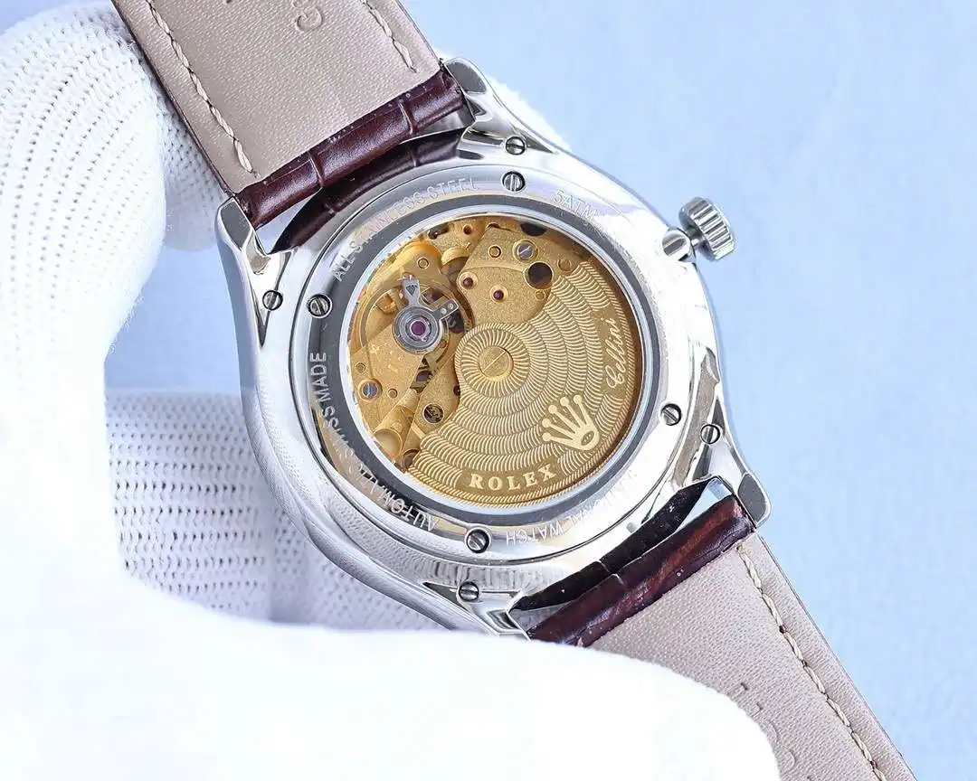 General Watches Watch, men's watch with original fully automatic mechanical movement, top-grade 316 stainless steel case and strap, mineral super mirror, diameter 40cm KK05450 view 3