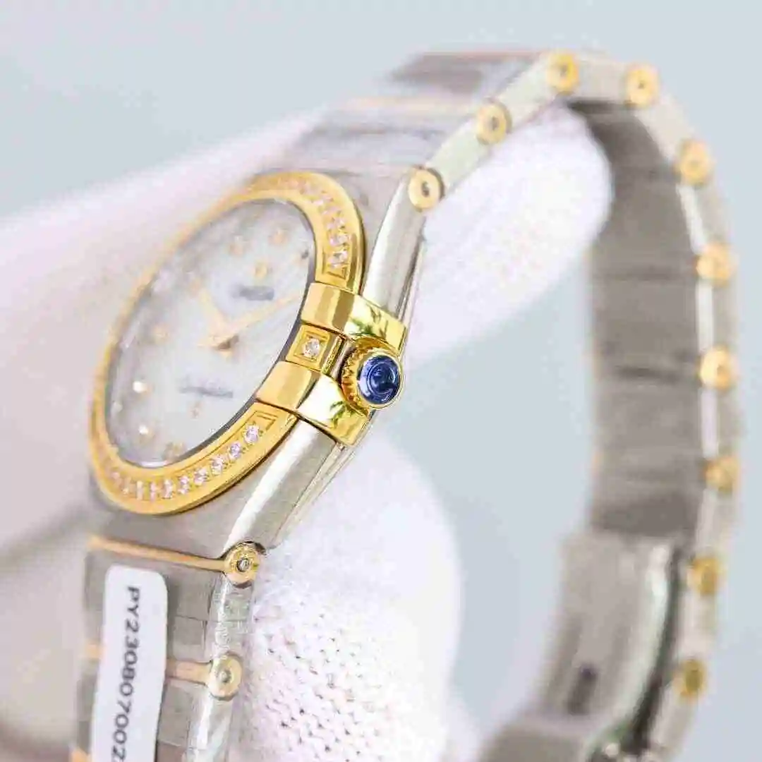 General Watches Omega Watch Women's Watch Paired with Original Fully Automatic Mechanical Movement Top Grade 316 Precision Steel Case with Mineral Super Strong Mirror Diameter 27mm kk011500 view 5