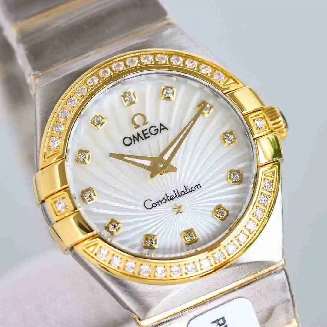 General Watches Omega Watch Women's Watch Paired with Original Fully Automatic Mechanical Movement Top Grade 316 Precision Steel Case with Mineral Super Strong Mirror Diameter 27mm kk011500 view 7
