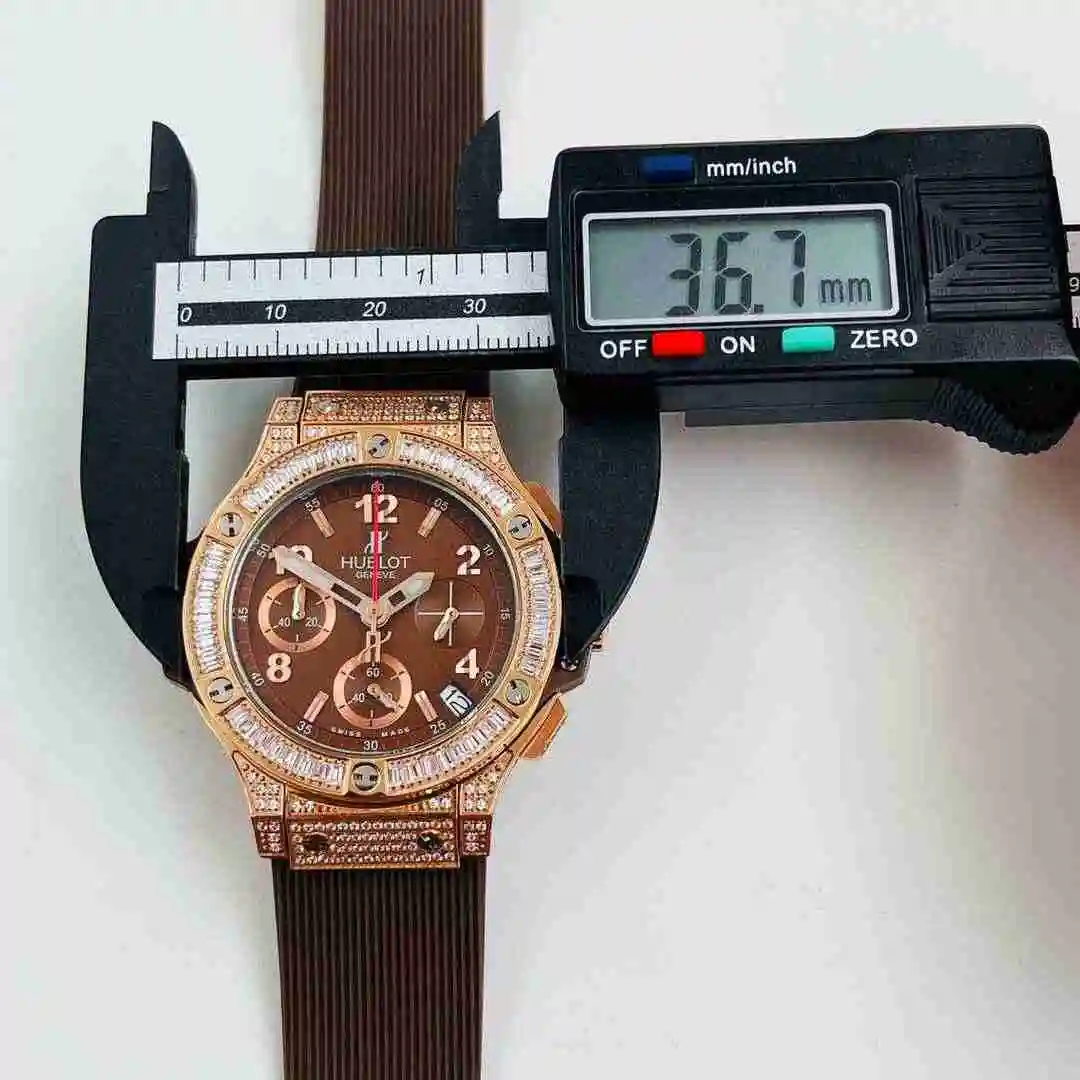 General Watches HUBLOT UBO Watch Men's Watch Paired with Original Fully Automatic Mechanical Movement Top Grade 316 Precision Steel Case with Mineral Super Strong Mirror Diameter 38mm KK04750 view 6