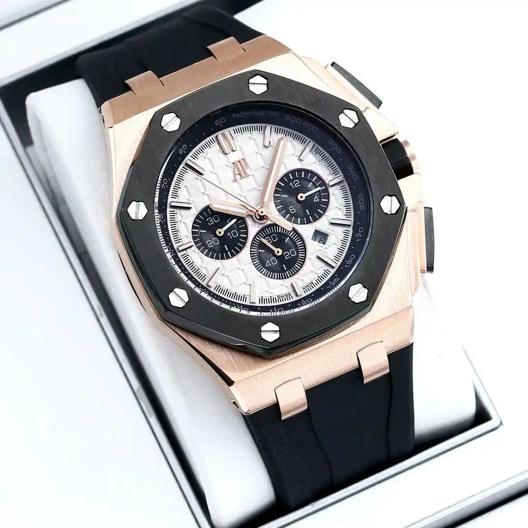 General Watches Watch Men's watch with original fully automatic mechanical movement, top-grade 316 stainless steel case and strap, mineral super mirror, diameter 42cm KK06050 4 view 6