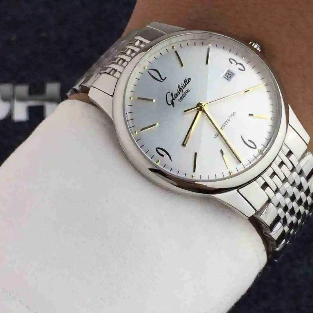 General Watches Glash tte Original White 470 Gold 490 Watch view 8