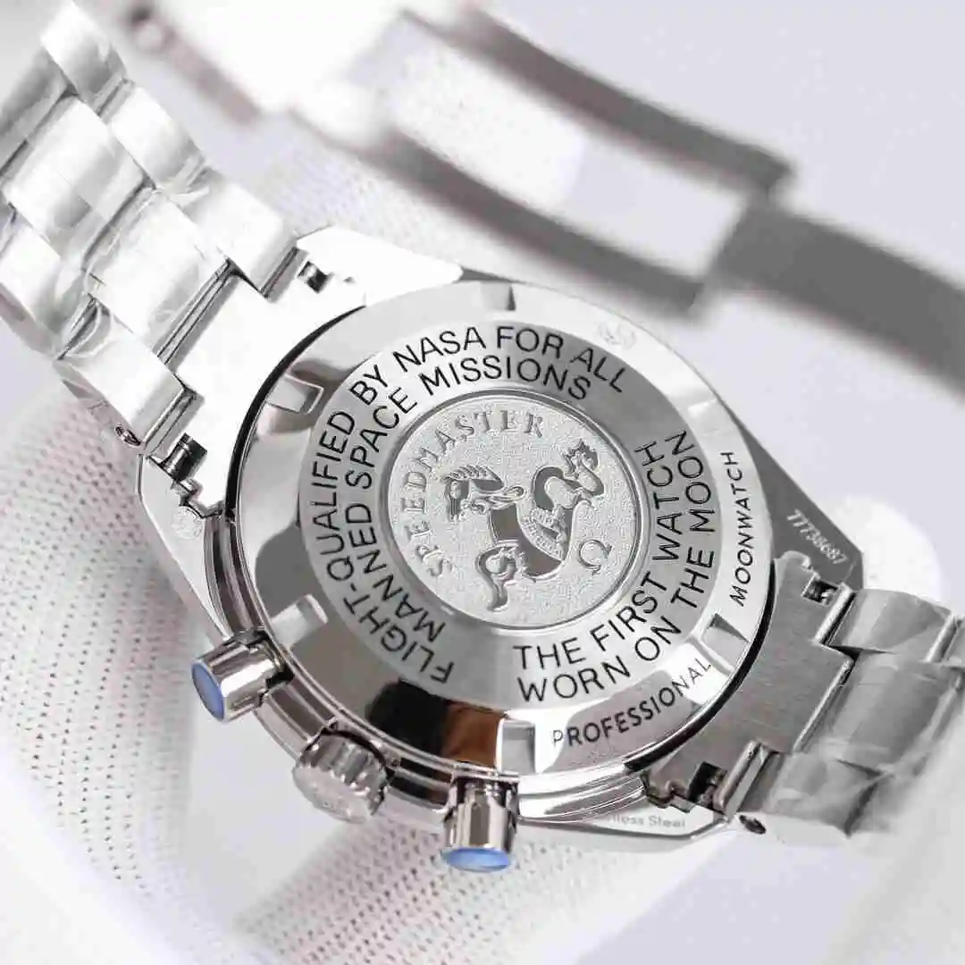 General Watches Omega Watch Men's Watch Paired with Original Fully Automatic Mechanical Movement Top Grade 316 Precision Steel Case with Mineral Super Strong Mirror Diameter 42mm KK012500 view 3