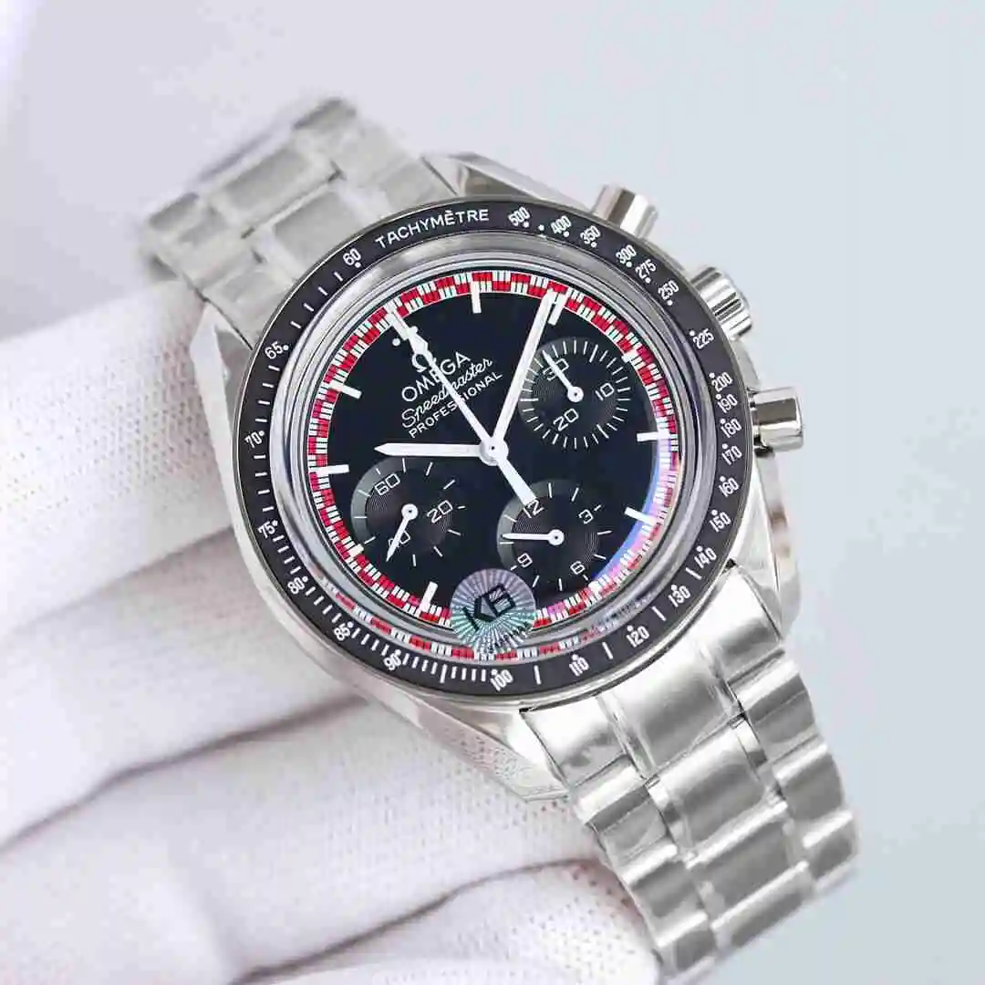 General Watches Omega Watch Men's Watch Paired with Original Fully Automatic Mechanical Movement Top Grade 316 Precision Steel Case with Mineral Super Strong Mirror Diameter 42mm KK012500 view 8