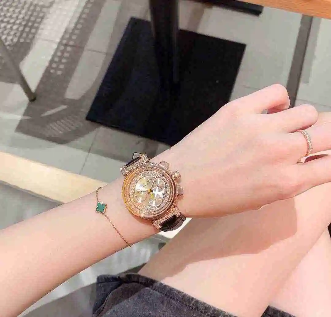General Watches LV Watch Couple Pair Watch Paired with Original Fully Automatic Mechanical Movement Top grade 316 Precision Steel Case with Mineral Super Strong Mirror Diameter 41mm KK06250 view 3