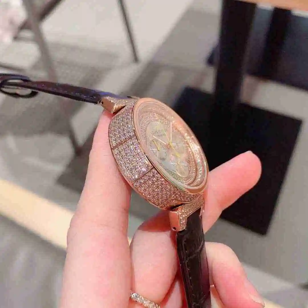 General Watches LV Watch Couple Pair Watch Paired with Original Fully Automatic Mechanical Movement Top grade 316 Precision Steel Case with Mineral Super Strong Mirror Diameter 41mm KK06250 view 5