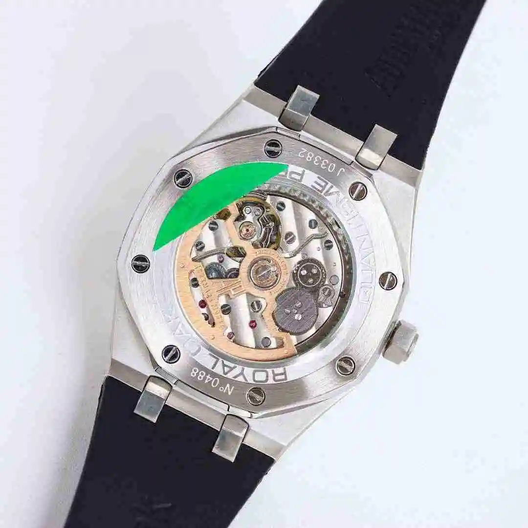 General Watches Audemars Piguet Aibi Watch Men's Watch Paired with Original Fully Automatic Mechanical Movement, Top Grade 316 Precision Steel Case with Mineral Super Strong Mirror Diameter 41mm kk011500 view 3
