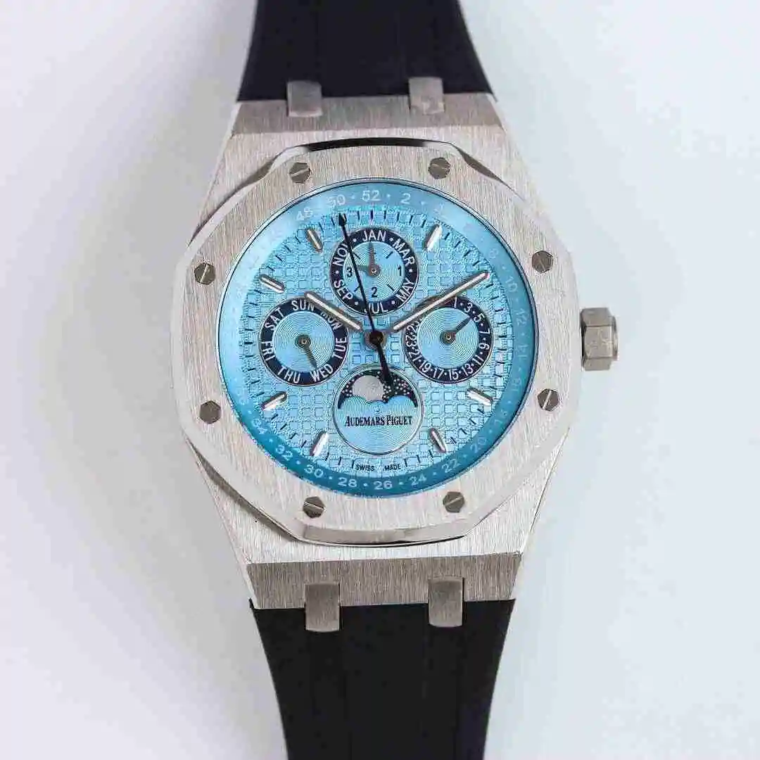 General Watches Audemars Piguet Aibi Watch Men's Watch Paired with Original Fully Automatic Mechanical Movement, Top Grade 316 Precision Steel Case with Mineral Super Strong Mirror Diameter 41mm kk011500 view 5