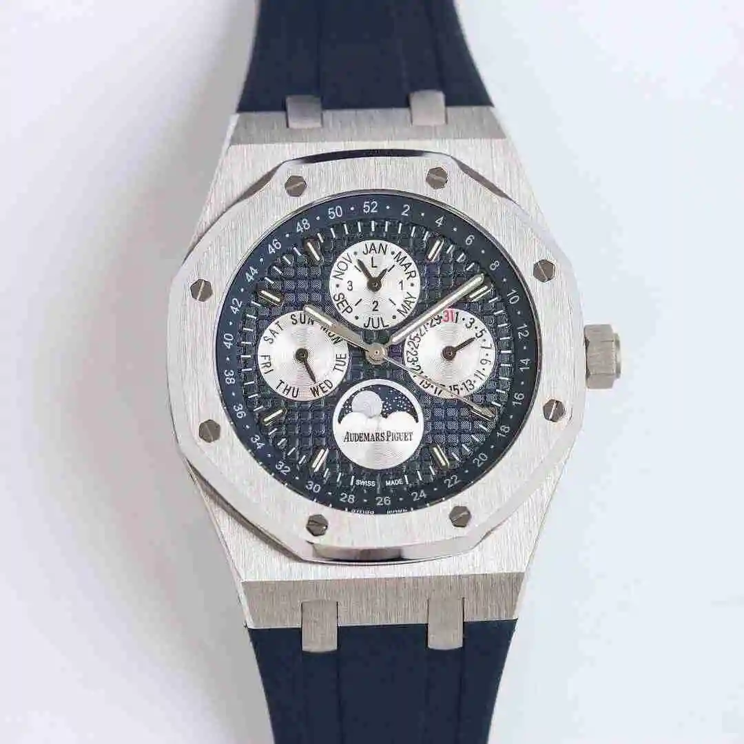 General Watches Audemars Piguet Aibi Watch Men's Watch Paired with Original Fully Automatic Mechanical Movement, Top Grade 316 Precision Steel Case with Mineral Super Strong Mirror Diameter 41mm kk011500 view 7