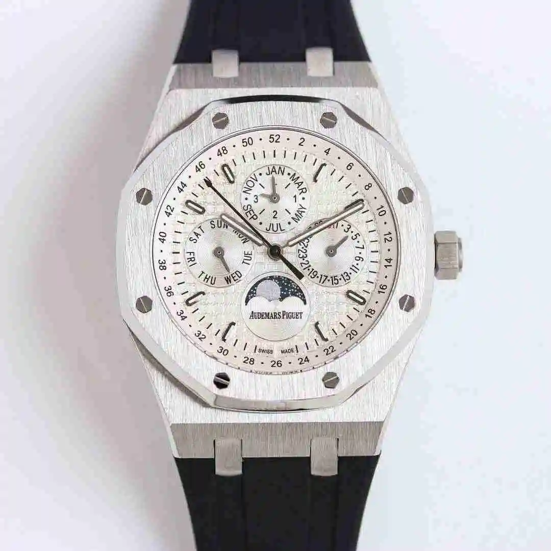 General Watches Audemars Piguet Aibi Watch Men's Watch Paired with Original Fully Automatic Mechanical Movement, Top Grade 316 Precision Steel Case with Mineral Super Strong Mirror Diameter 41mm kk011500 view 8