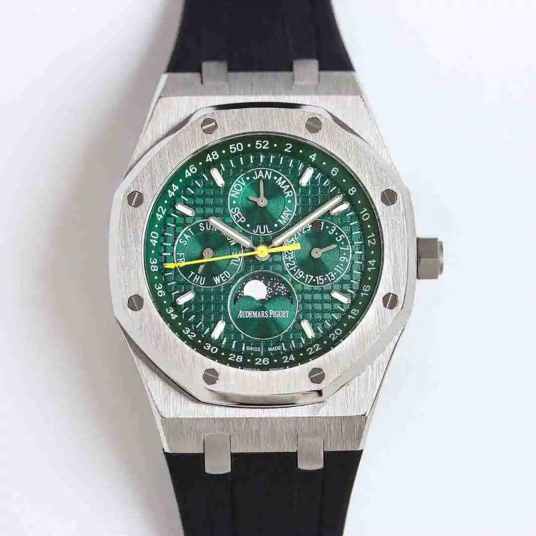 General Watches Audemars Piguet Aibi Watch Men's Watch Paired with Original Fully Automatic Mechanical Movement, Top Grade 316 Precision Steel Case with Mineral Super Strong Mirror Diameter 41mm kk011500 view 9
