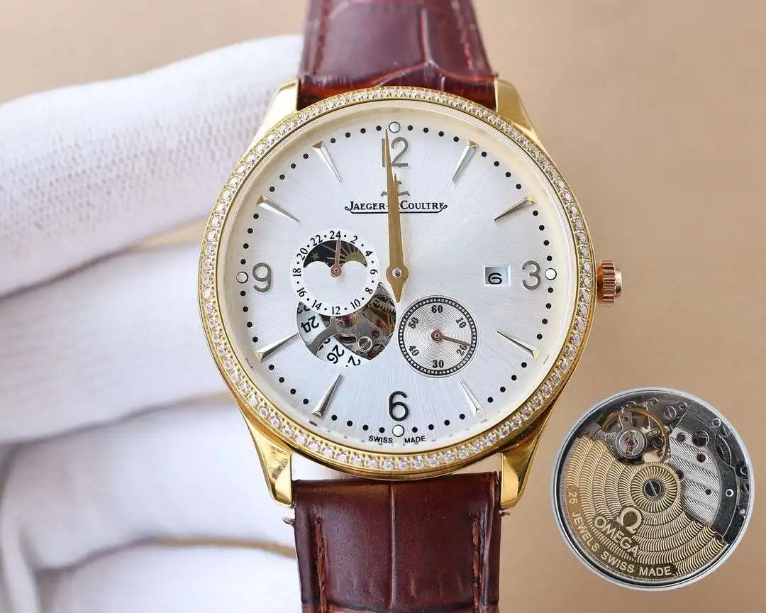 General Watches Watch, men's watch with original fully automatic mechanical movement, top-grade 316 stainless steel case and strap, mineral super mirror, diameter 41cm KK05750 view 6