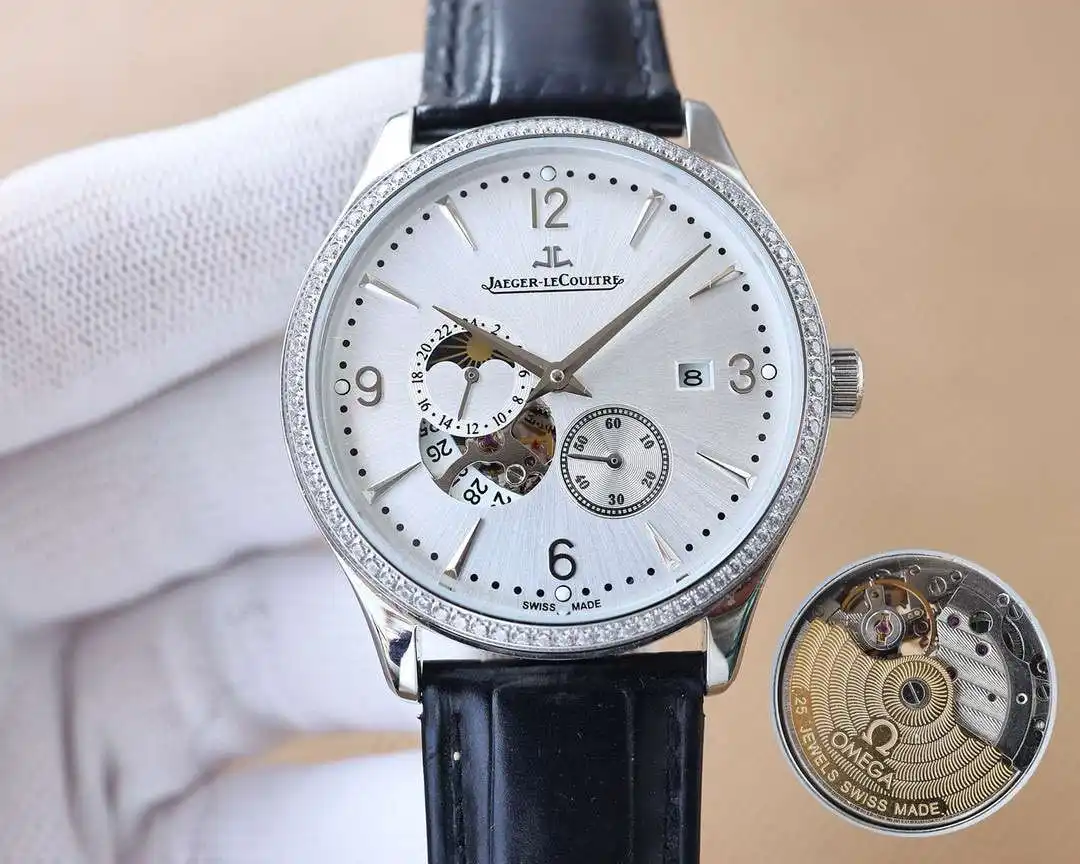 General Watches Watch, men's watch with original fully automatic mechanical movement, top-grade 316 stainless steel case and strap, mineral super mirror, diameter 41cm KK05750 view 7