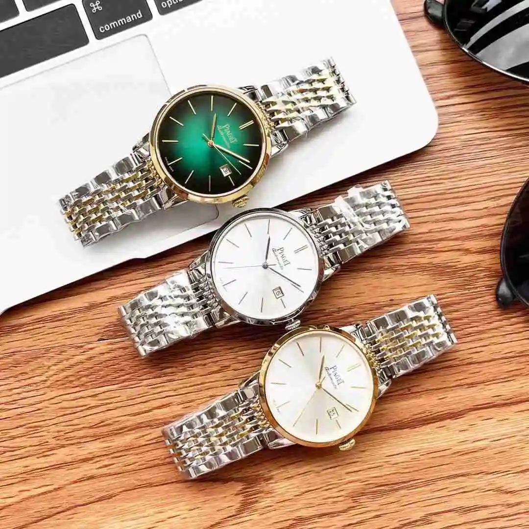 General Watches Piaget Earl Watch Men's Watch Paired with Original Fully Automatic Mechanical Movement Top Grade 316 Precision Steel Case with Mineral Super Strong Mirror Diameter 40mm KK05450 view 2
