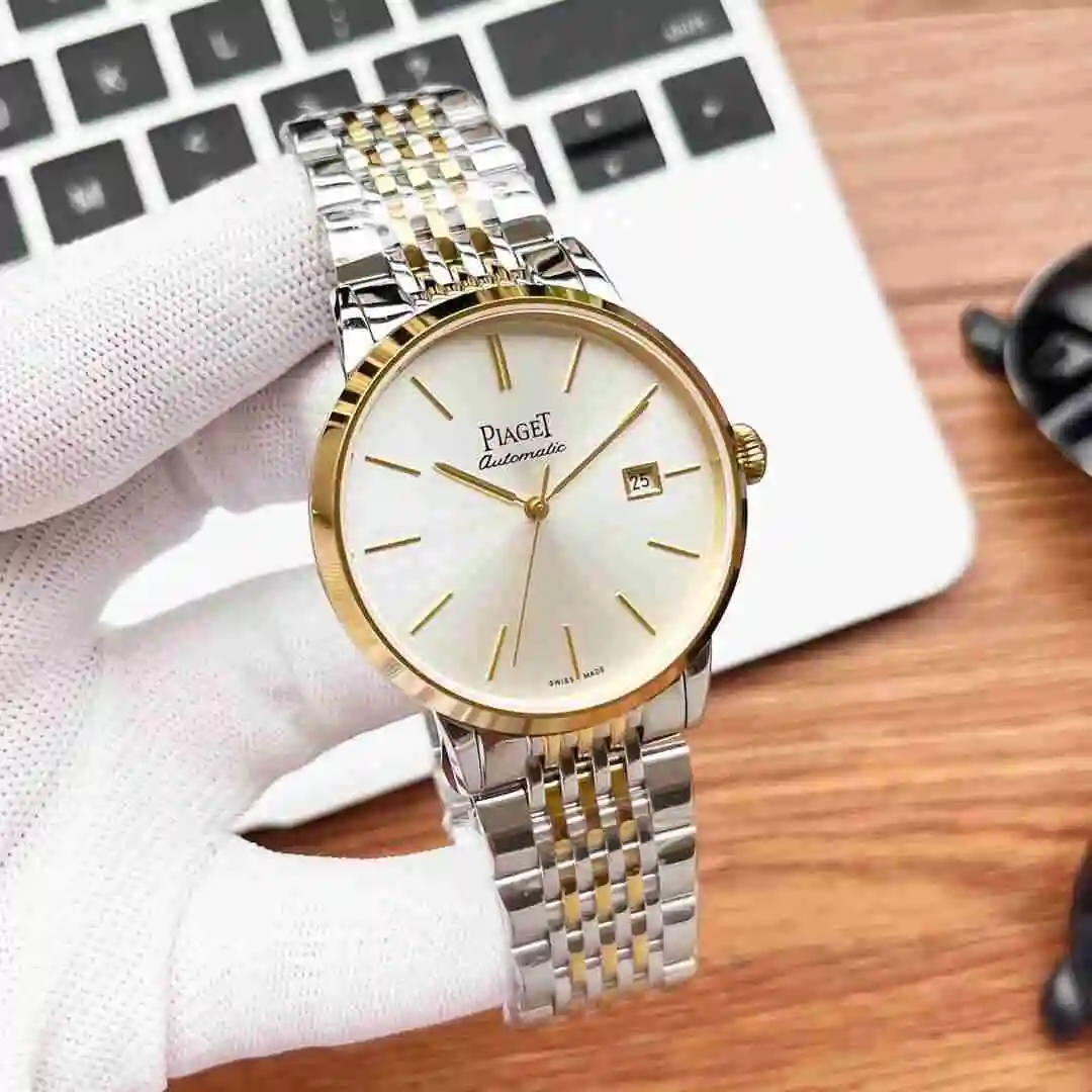 General Watches Piaget Earl Watch Men's Watch Paired with Original Fully Automatic Mechanical Movement Top Grade 316 Precision Steel Case with Mineral Super Strong Mirror Diameter 40mm KK05450 view 6