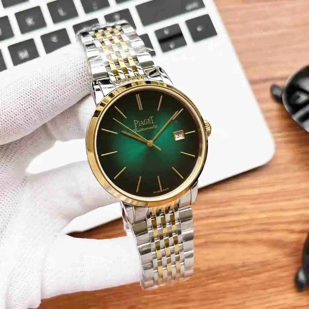 General Watches Piaget Earl Watch Men's Watch Paired with Original Fully Automatic Mechanical Movement Top Grade 316 Precision Steel Case with Mineral Super Strong Mirror Diameter 40mm KK05450 view 7
