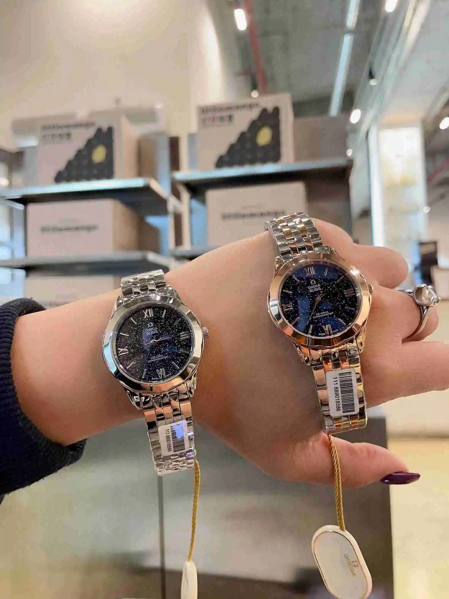 General Watches Omega Watch Women's Watch Paired with Original Fully Automatic Mechanical Movement Top Grade 316 Precision Steel Case with Mineral Super Strong Mirror Diameter 36cm KK02450 1 view 2