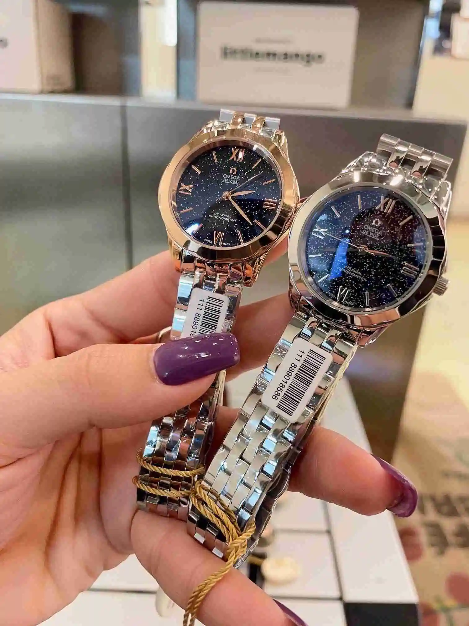 General Watches Omega Watch Women's Watch Paired with Original Fully Automatic Mechanical Movement Top Grade 316 Precision Steel Case with Mineral Super Strong Mirror Diameter 36cm KK02450 1 view 3