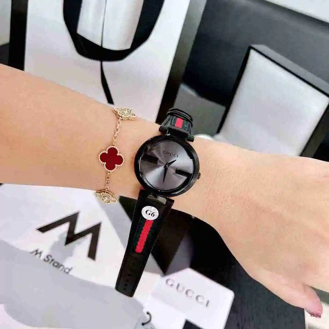 General Watches GUCCI Gucci Watch Women's Watch Paired with Original Fully Automatic Mechanical Movement Top Grade 316 Precision Steel Case with Mineral Super Strong Mirror Diameter 37mm KK03250 view 7